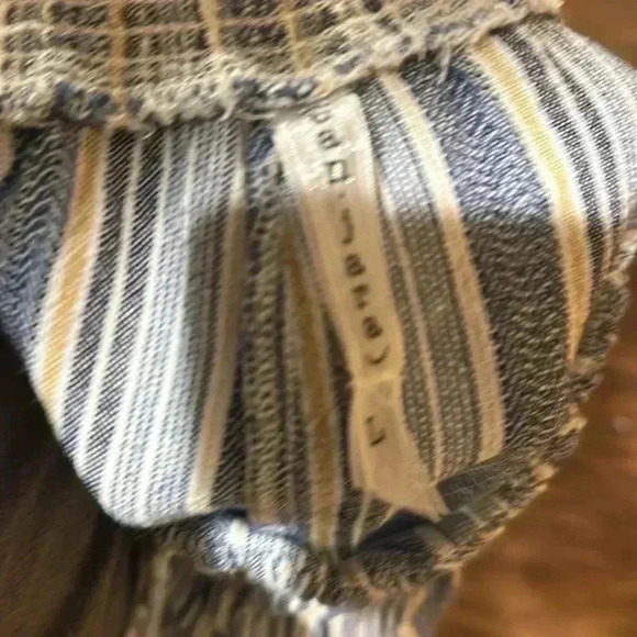 BanJara women’s multicolor striped Wide Leg Pants Size Large. - Picture 5 of 5